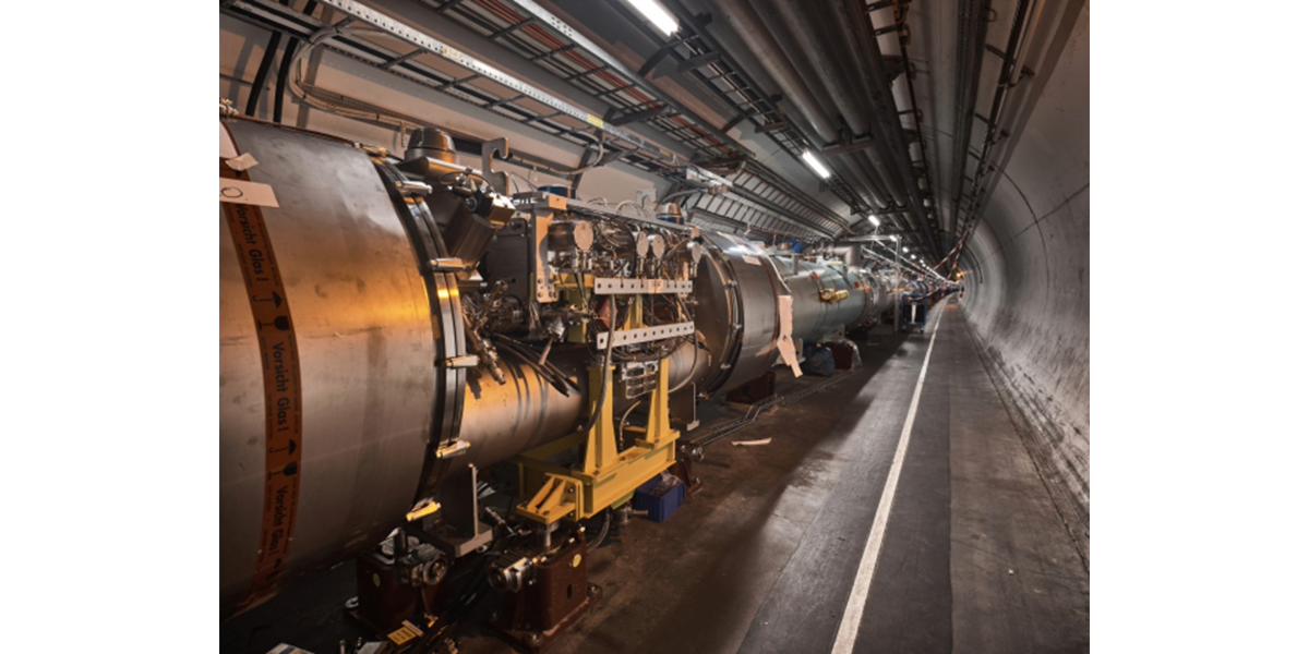 section of LHC by ALICE