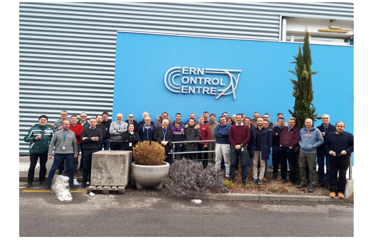 Group photo of the LHC Beam Dump System Review