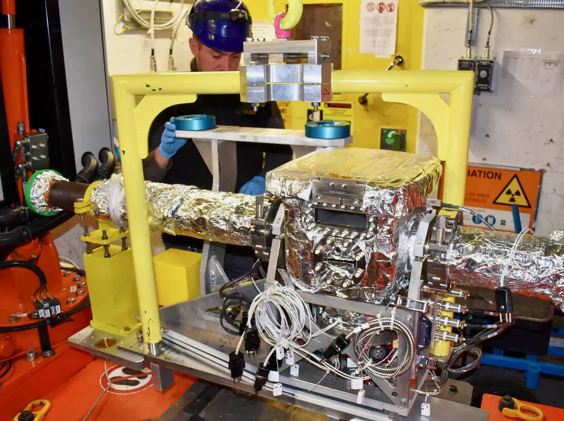 Crystal collimation for the operational ion run in 2023